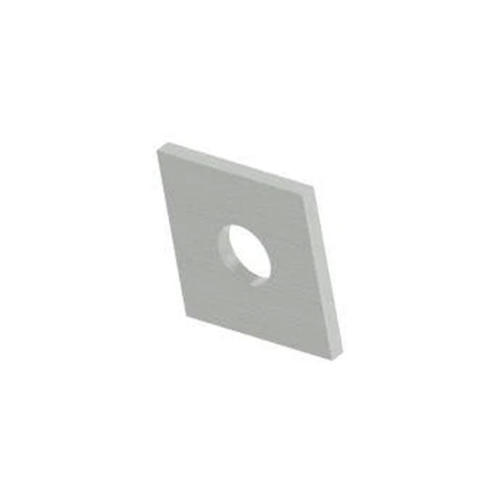 VALMACT.Placa 1PC Cuadrada de acero Galvanizado por inmersi&Atilde;&sup3;n en caliente.