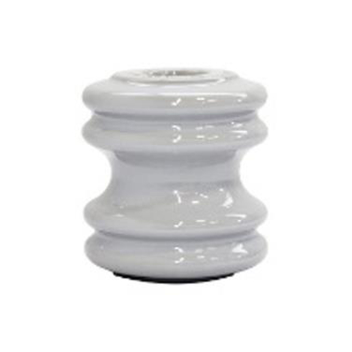 IUSA. AISLADOR DE PORCELANA CARRETE 1C