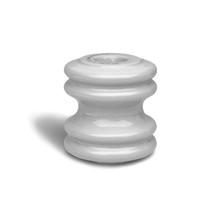 VALMACT. Aislador De Porcelana Carrete 1R O 1C