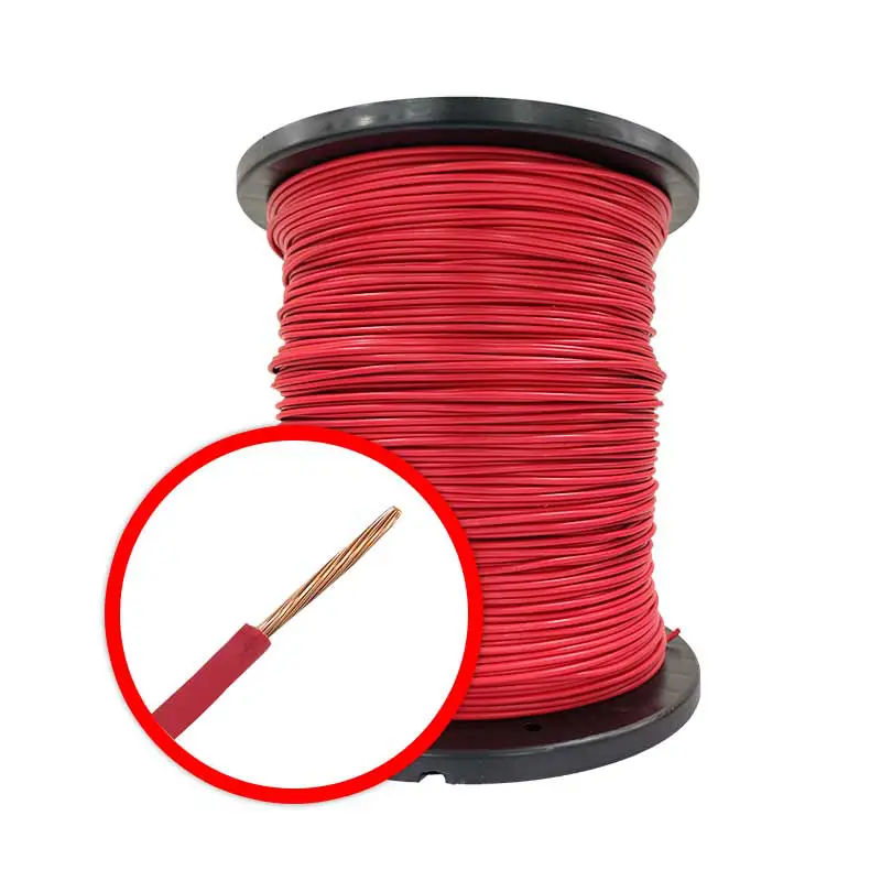 GENERAL CABLE. CABLE DE COBRE THW-LS  CAL. 14 AWG ROJO - CARRETE 1000MTS
