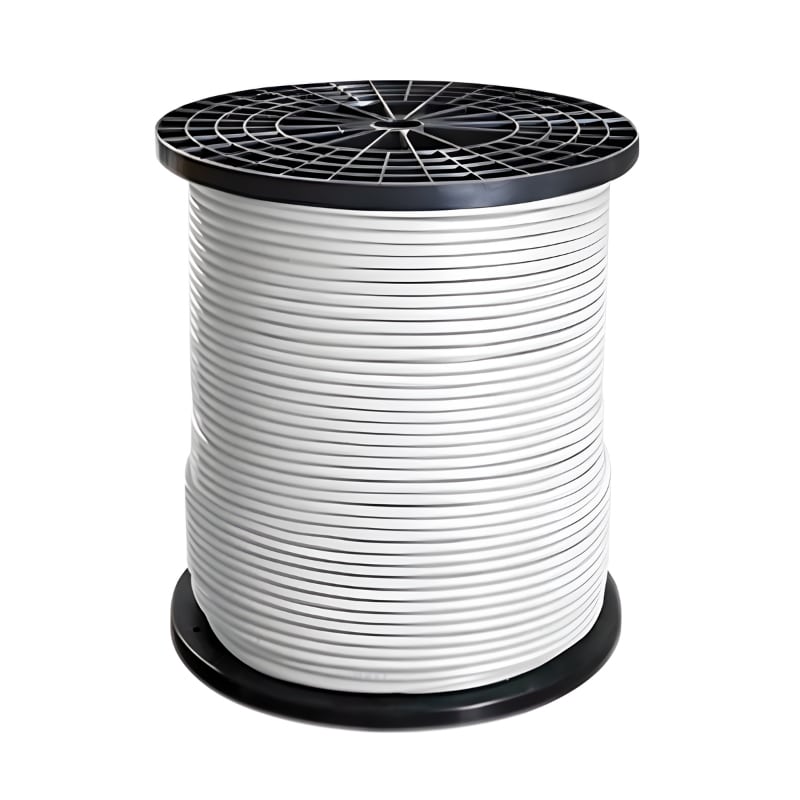 CONDUCTORES DEL NORTE. CABLE DE COBRE THW-LS  CAL. 12 AWG BLANCO - CARRETE 1000MTS