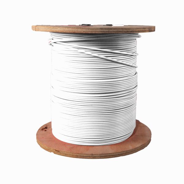 GENERAL CABLE. CABLE DE COBRE THW-LS  CAL. 12 AWG BLANCO - CARRETE 1000MTS