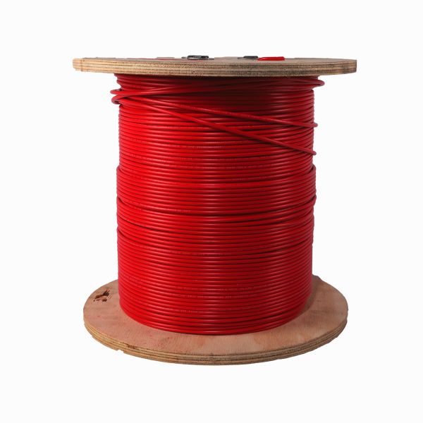 CDC. CABLE DE COBRE THW-LS  CAL. 12 AWG ROJO - CARRETE 1000MTS