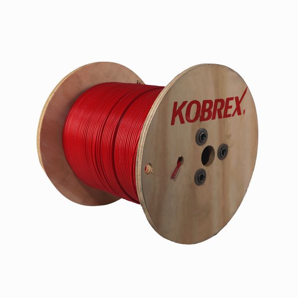 KOBREX. CABLE DE COBRE THW-LS  CAL. 12 AWG ROJO - CARRETE 1000MTS
