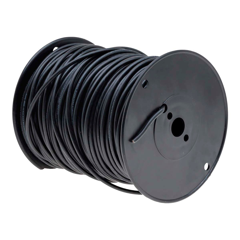 CDC. CABLE DE COBRE THW-LS  CAL. 10 AWG NEGRO - CARRETE 1000MTS