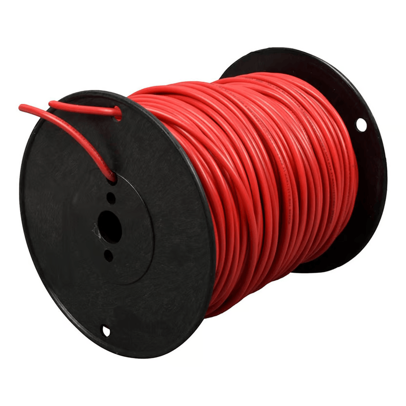 VIAKON. CABLE DE COBRE THW-LS  CAL. 10 AWG ROJO - CARRETE 1000MTS