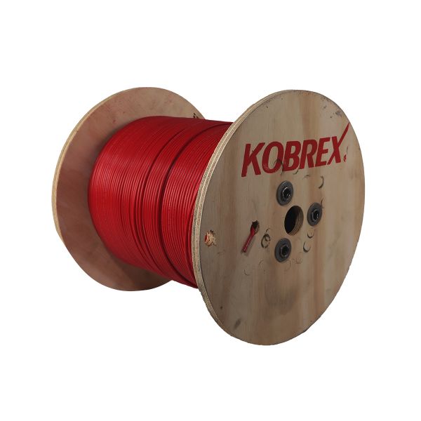KOBREX. CABLE DE COBRE THW-LS  CAL. 10 AWG ROJO - CARRETE 1000MTS