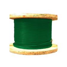 CONDUCTORES DEL NORTE. CABLE DE COBRE THW-LS  CAL. 8 AWG VERDE - CARRETE 1000MTS