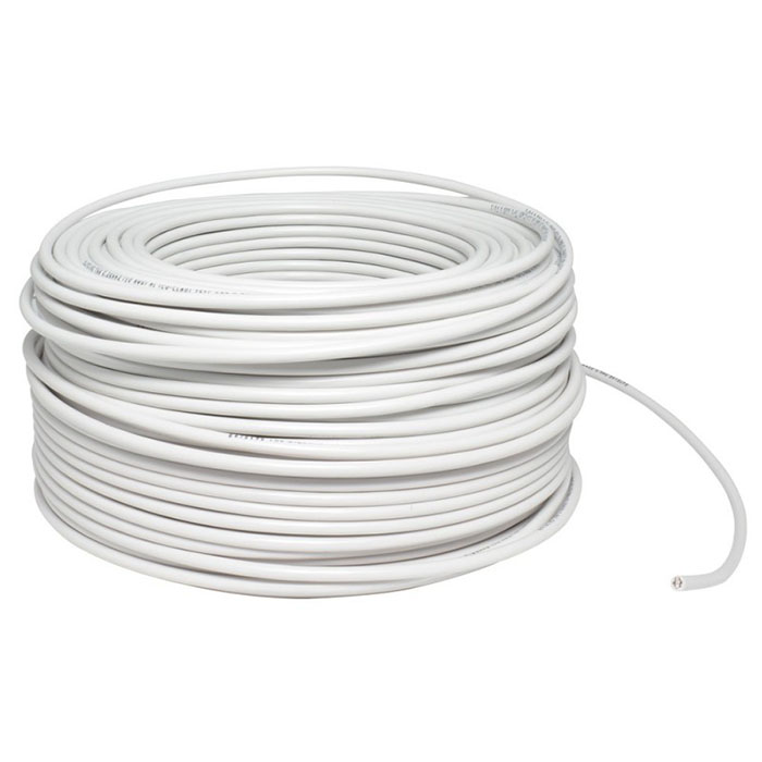 CDC. CABLE THW-LS CAL. 12 AWG BLANCO - ROLLO 100MTS -