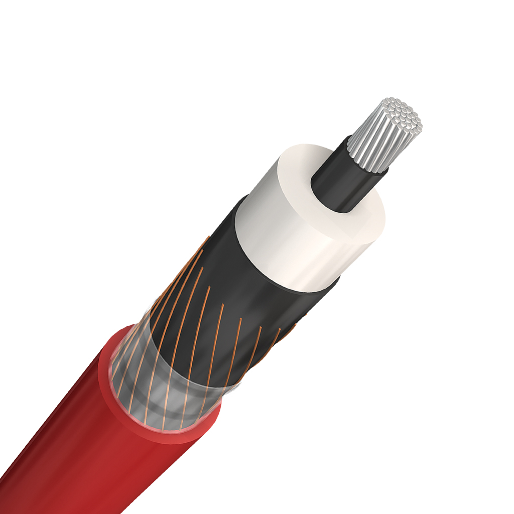 KOBREX. CABLE XLP-AL, 100 % N. A. , 35 KV, CAL 500 AWG