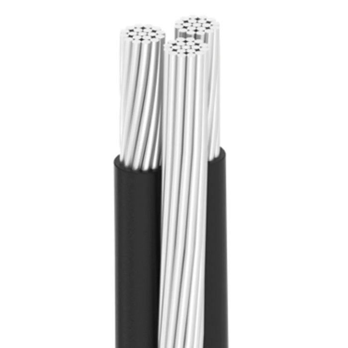 CONDUMEX. CONDUMEX CABLE MULTIPLE DE AL, ACSR (2+1) CAL. - 1/0 - 2 AWG