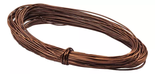 CONDUMEX. ALAMBRE MAGNETO COBRE DOBLE AMIDANEL CARRETE 10P 17 AWG