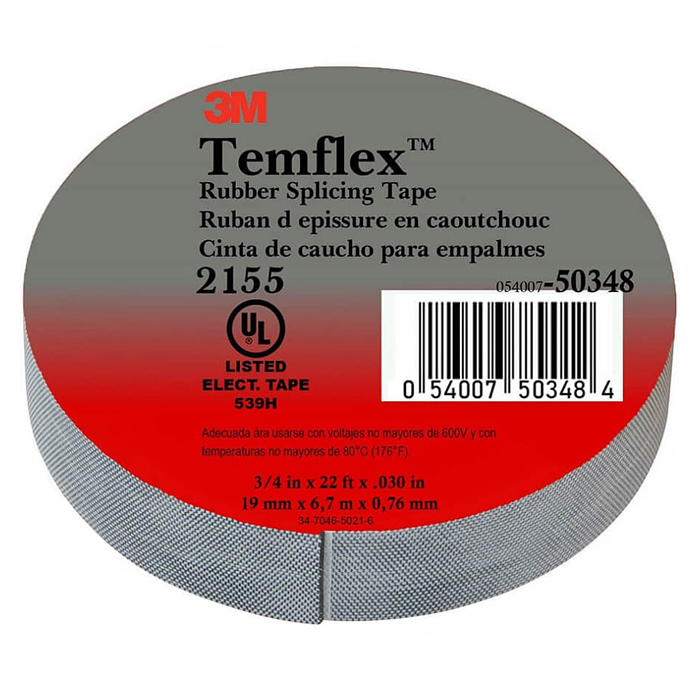 3M. CINTA RUBBER SPLICING TAPE 3/4