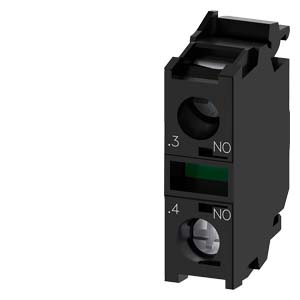 SIEMENS .CONTACTO AUXILIAR (BLOCK) 1 NA VERDE P/TABLERO