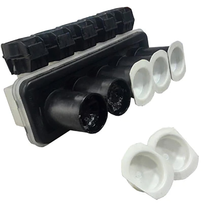 TYCO. CONECTADOR MULTIPLE MECANICO DE 6 VIAS -GEL PORT
