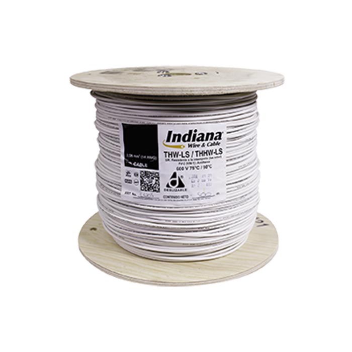 Indiana Bobina 500 mts THW-LS Cal. 16 Blanco